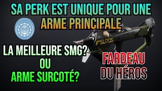 DESTINY 2  FARDEAU DU HEROS  La Meilleure SMG ABYSSALE avec cette perk [upl. by Dawaj]