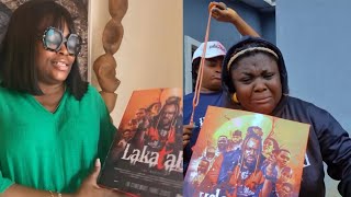 FUNKE AKINDELE AND TOSIN OLANIYAN READY FOR ODUNLADE ADEKOLA’S LAKATABU MOVIE [upl. by Wilfreda69]