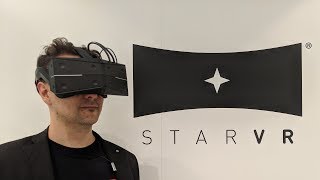 StarVR One  The New King Of High End Virtual Reality  MRTV StarVR One HandsOn Review [upl. by Eniarol]