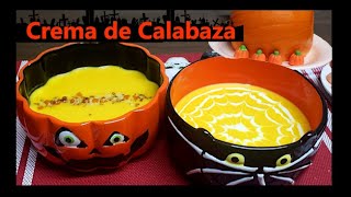 Como hacer sopa de calabaza [upl. by Renell]