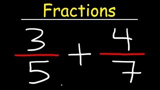 Fractions Basic Introduction  Adding Subtracting Multiplying amp Dividing Fractions [upl. by Rafat]