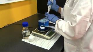 Calibrating an automatic pipette [upl. by Clea]