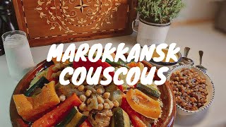 Mamas Køkken Sådan Laver Du Marokkansk Couscous [upl. by Croydon119]