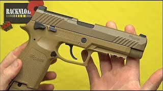 Sig Sauer M17 C02 FULL REVIEW by RACKNLOAD [upl. by Yrak]