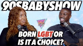 Who pays when LESBIANS date 🏳️‍🌈 Ft Monrowe  90s Baby Show [upl. by Ierbua]