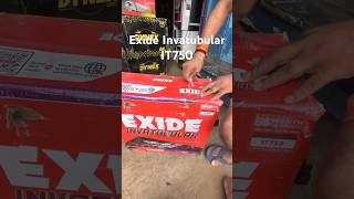 Exide invatubular IT750 Inverter Battery Unboxing and Review unboxing review exide [upl. by Brunn]