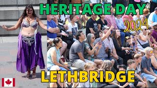 Lethbridge Heritage Day Fest 2024 heritageday lethbridge canada canadalife [upl. by Afatsum]