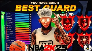 This 64 Point Guard Build Is UNSTOPPABLE ON NBA2K25 99 3  95 BALL HANDLE LEGEND LIGHTNING LAUNCH [upl. by Meesaw]