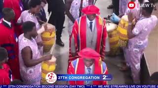 pinkrah leading the mmenson ensemble during the second day of the 27th congregation uew Sandwich [upl. by Atinauq230]