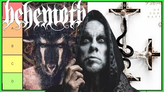 BEHEMOTH Albums RANKED Best To WORST [upl. by Nelleoj]