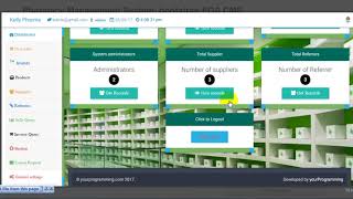 Free Download Pharmacy Management System bootstrap POS CMS [upl. by Yakcm404]