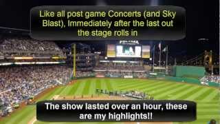 Styx Sky Blast at PNC Park August 11 2012 [upl. by Garneau753]