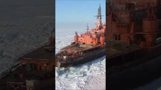 দেখুন Ice Breaker Ship কিভাবে এত বড় বড় Ice কে সহজেই ভেঙে দেয় shorts viral icebreaking [upl. by Nabi]