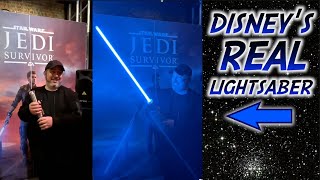 Disney IMPROVED Their quotRealquot Retractable Lightsaber [upl. by Attennod553]