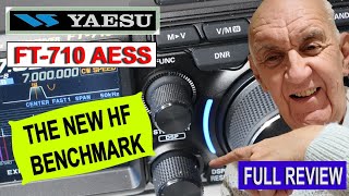 YAESU FT710 AESS HF Transceiver Review  Ham Radio [upl. by Ahsiened]