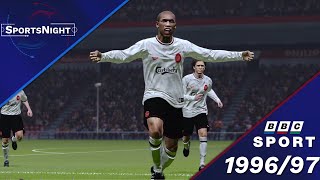 SPORTSNIGHT  Newcastle v Monaco amp PSV v Liverpool  UEFA Cup  199697 Season PES 2021 [upl. by Conroy]