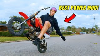 How To Make Your Pit Bike More POWERFUL [upl. by Anircam878]