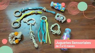 Juguetes sensoriales fáciles y caseros para bebés [upl. by Adnarom]