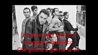 Litfiba  Goccia a goccia  Testo Lyrics [upl. by Nabru]