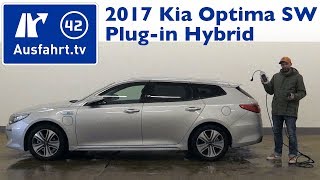 2017 Kia Optima Sportswagon 20 GDi Plugin Hybrid  Kaufberatung Test Review [upl. by Yanehc629]