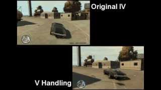 GTA IV VStyle  V Handling script [upl. by Dnalro680]