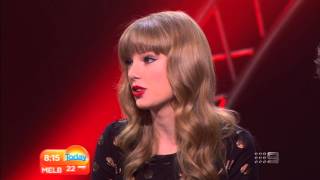 Taylor Swift Interview on Today Show Australia [upl. by Perpetua]