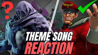 M Bison SF6 Theme Reaction [upl. by Nodroj]