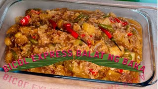 Balat ng BakaBicol Expresssimple recipe [upl. by Marcella]