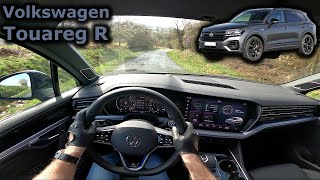 2022 Volkswagen Touareg R  POV test drive [upl. by Brieta]