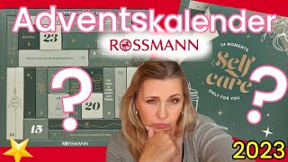 Rossmann Adventskalender 2023  Self Care [upl. by Rothberg]