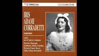 Iris Adami Corradetti sings Lodoletta Mascagni [upl. by Eitsyrk98]