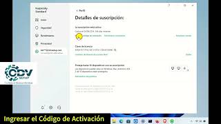 2023 Activa el Antivirus Kaspersky o cambia el código de activación o desvincula tu computadora [upl. by Sirad]