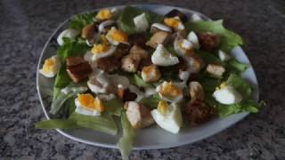 Recette  la salade césar [upl. by Orazio]