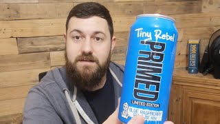 Primed Blue Raspberry IPA Review  Tiny Rebel brewery  Beer Review [upl. by Asiak]