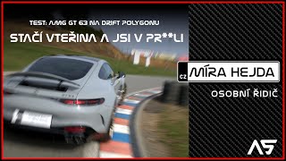 TEST MercedesAMG GT 63 na drift polygonu Stačí vteřina a jsi v prli… [upl. by Wesla8]