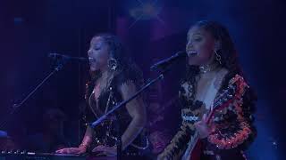 Chloe x Halle Perform “The Kids Are Alright” on JIMMY KIMMEL LIVE [upl. by Attiuqram]