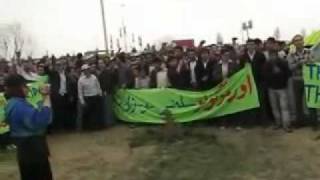 Demonstrations to save Lake Urmia in Tabriz and Urmia  Azerbaijan Iran 2 April 2011 [upl. by Hsan]