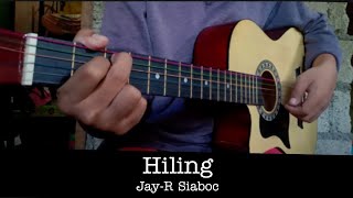 Hiling  JayR Siaboc  Guitar chords with lyrics [upl. by Rento]