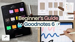 Beginners Guide to GOODNOTES 6 in 2024 📝 [upl. by Lednar]