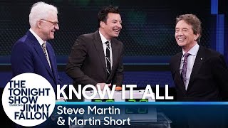 Know It All with Steve Martin and Martin Short [upl. by Niattirb561]