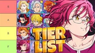 BEST Heroes TIER LIST April 2024 Edition  Seven Deadly Sins Grand Cross [upl. by Aicercal]