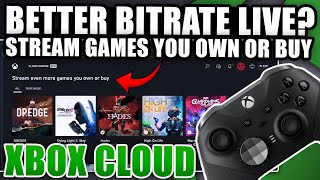 XCloud Stream Your Own Games amp Bitrate In Testing  Xbox Cloud Gaming News [upl. by Hemingway322]