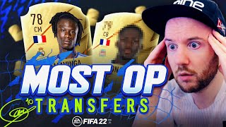 The MOST OP Transfers for FIFA 22 Ultimate Team [upl. by Ynahirb]