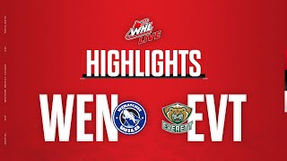 Wenatchee Wild at Everett Silvertips 323  WHL Highlights 202324 [upl. by Yeltnarb]