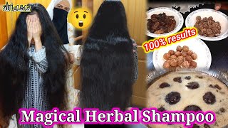 Magical Herbal Shampoo  100 hair growth  BinteSaeed Kitchen and life [upl. by Alyak748]