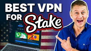 Best VPN for Playing Stake in the US 🤑🎲 Play Stake ANYWHERE [upl. by Calderon781]