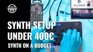 Synth Setup under 400€   Synths on a Budget  Thomann [upl. by Idak]