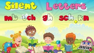 Silent letter words for kids  Reading and Pronunciation  englishgrammerSilent words in english [upl. by Zink]