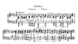 R Schumann  Fantasy Pieces Op 12 no 4 quotGrillenquot in D flat major [upl. by Nettie]