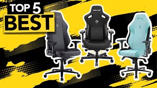 TOP 5 Best Gaming Chairs  2024 Buyers Guide [upl. by Aicyla]